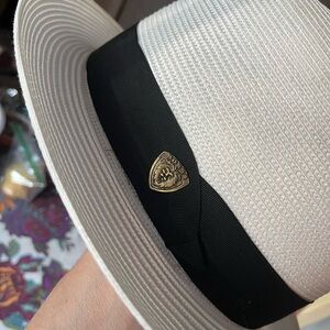 Dobbs Parker Straw Fedora Hat